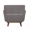 Mid-century Modern Classic Fabric Sofa